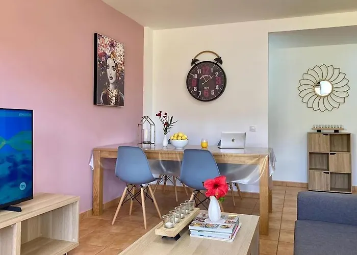 Precioso Apto 4 Pers, 2 Piscinas, Fibra Optica